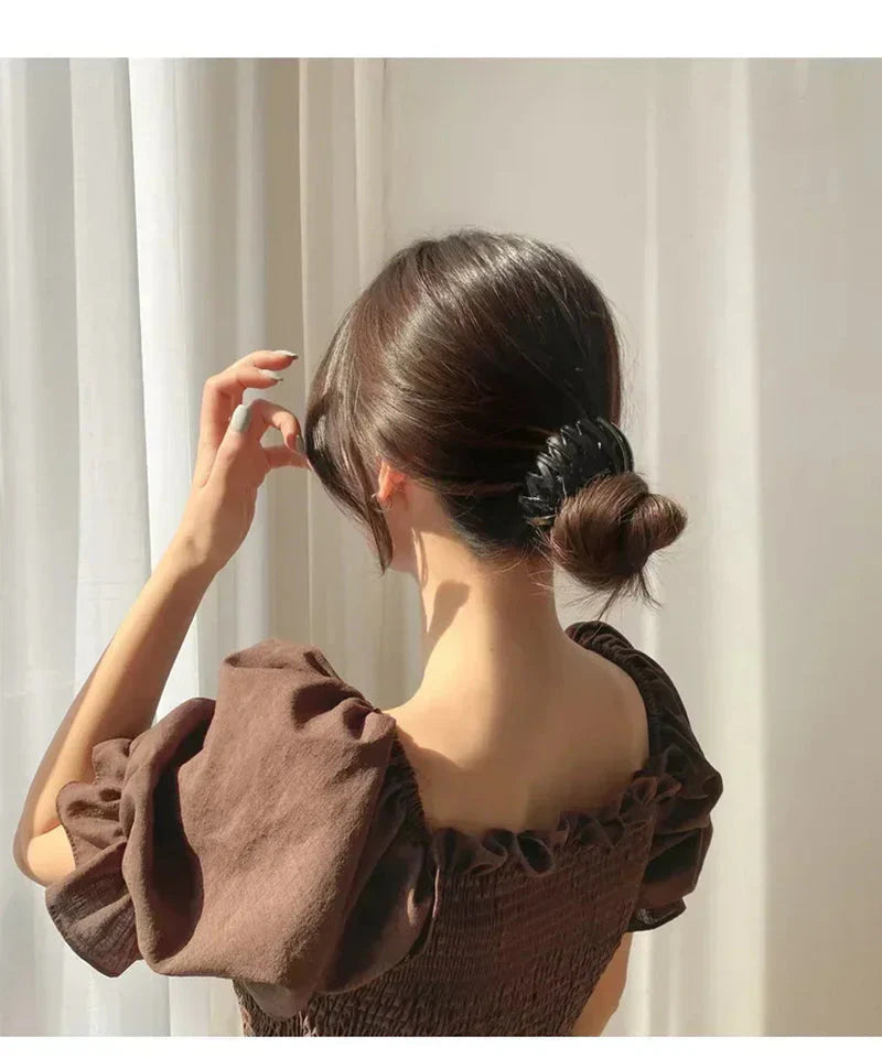 Bird Nest Shaped Ponytail Hair Clip – Magic Lazy Braider Hairpin for Women